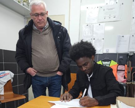 Portuguese football club signs on 19-year-old Nigerian- born footballer, Yaqub Usman-Malah