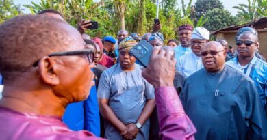 Esa Oke/Ido Ayegunle: Governor Adeleke pays condolence visit, promises Panel of Inquiry